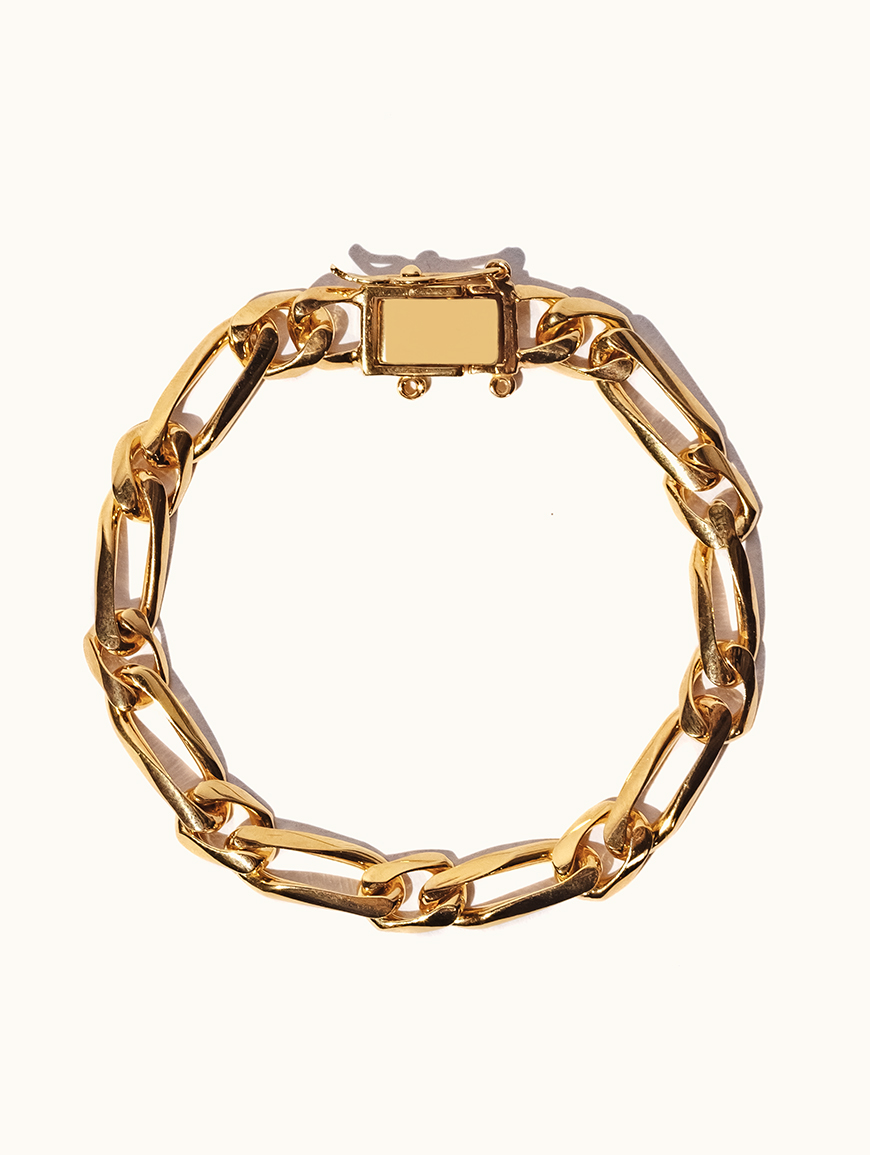 Bold Figaro Bracelet