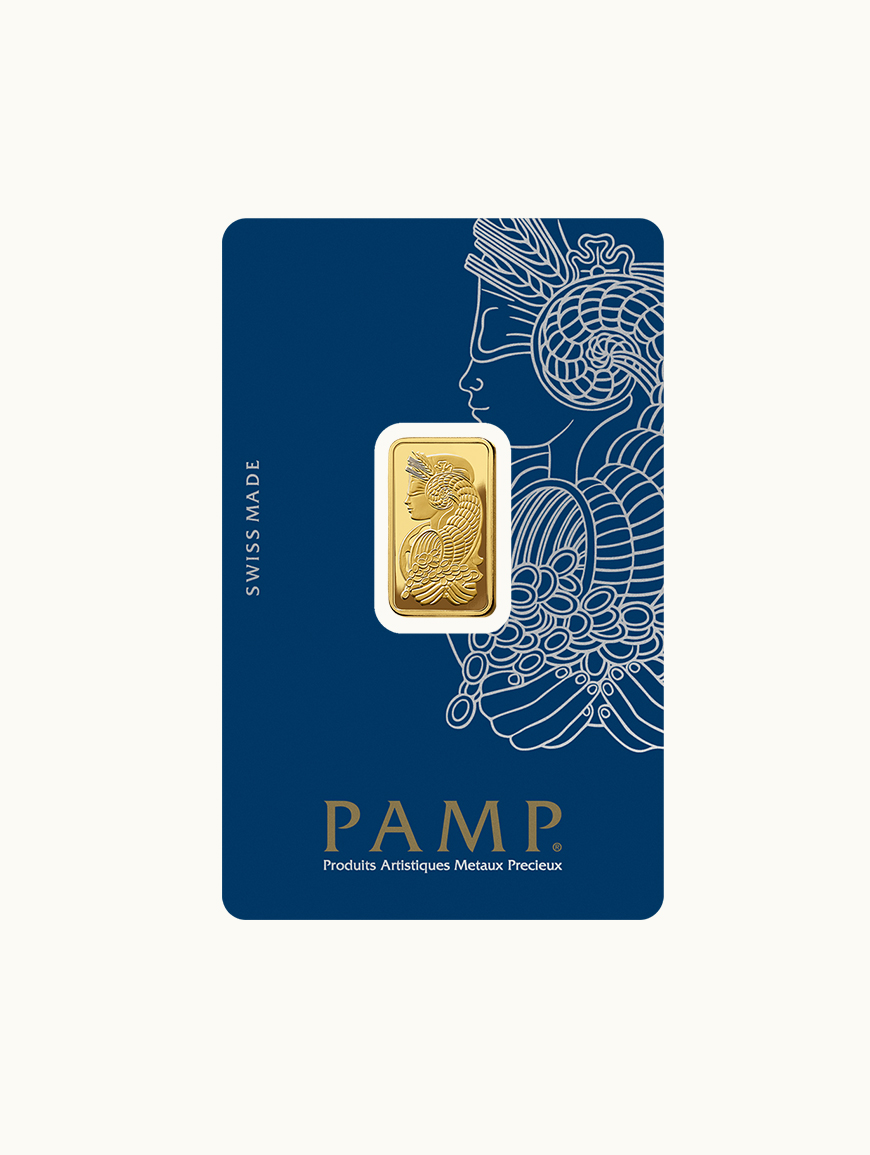 PAMP Suisse Lady Fortuna Gold Minted Bar