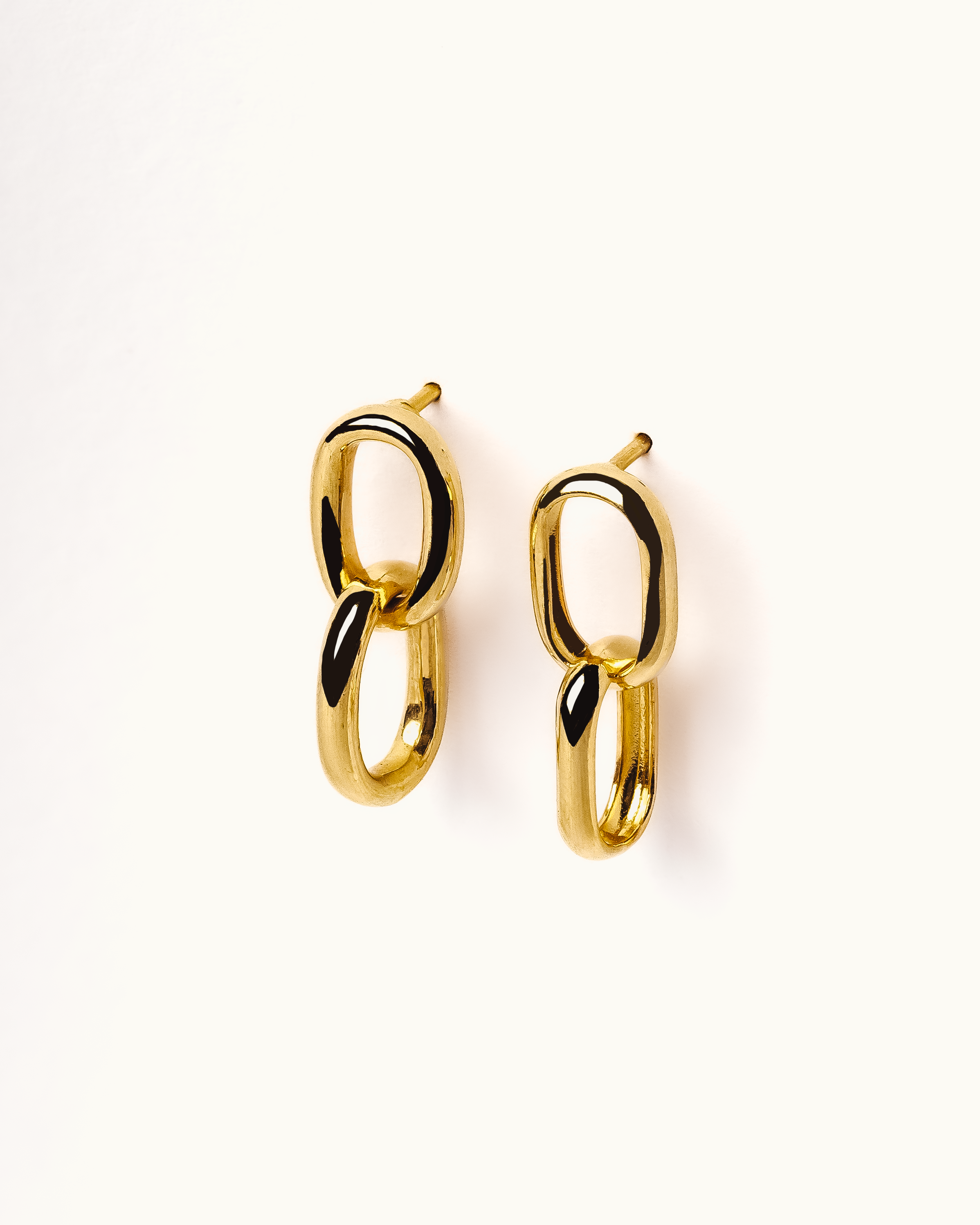 Paperclip earrings