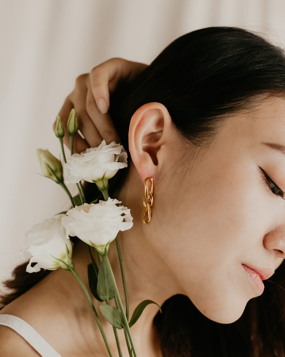 Figaro Dangle Earrings
; Figaro Chain Earrings; Solid Gold Earrings; 916 Gold Earrings; 22k Gold Earrings; 22k Gold Jewellery; 22k Solid Gold; 916 Solid Gold